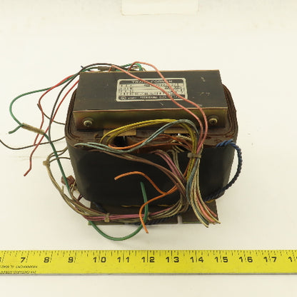 Yoshikawa 489VA 3/1 Ph 220/200V Pri 10CIR,V Sec. Transformer