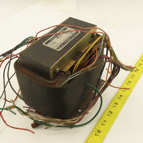 Yoshikawa 489VA 3/1 Ph 220/200V Pri 10CIR,V Sec. Transformer