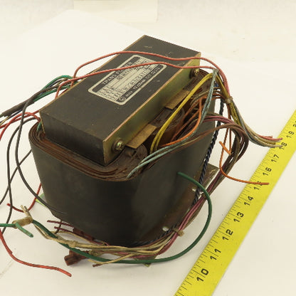 Yoshikawa 489VA 3/1 Ph 220/200V Pri 10CIR,V Sec. Transformer