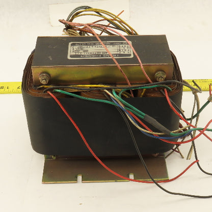 Yoshikawa 489VA 3/1 Ph 220/200V Pri 10CIR,V Sec. Transformer