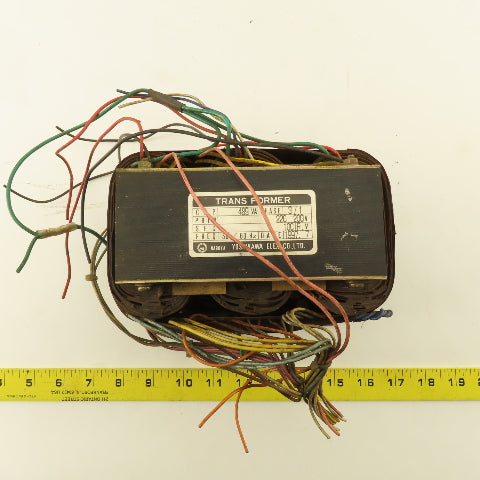 Yoshikawa 489VA 3/1 Ph 220/200V Pri 10CIR,V Sec. Transformer