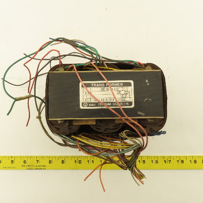 Yoshikawa 489VA 3/1 Ph 220/200V Pri 10CIR,V Sec. Transformer
