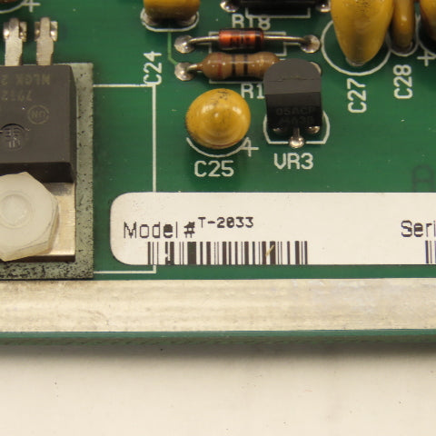 MTS T-2033 VM2033 Circuit Board Parts/Repair