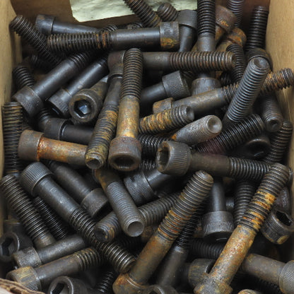 3/8"-16 x 2-1/4" Socket Head Cap Screw Bolt SHCS Lot Of 65