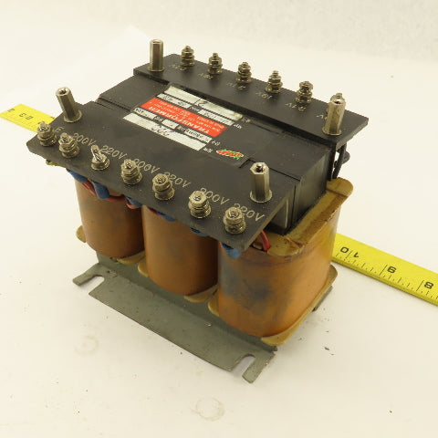 Bum Han MFG. BH3B-D2221 220V 60Hz 3Ph Primary Transformer 19/21V Secondary