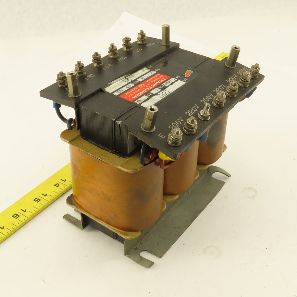 Bum Han MFG. BH3B-D2221 220V 60Hz 3Ph Primary Transformer 19/21V Secondary