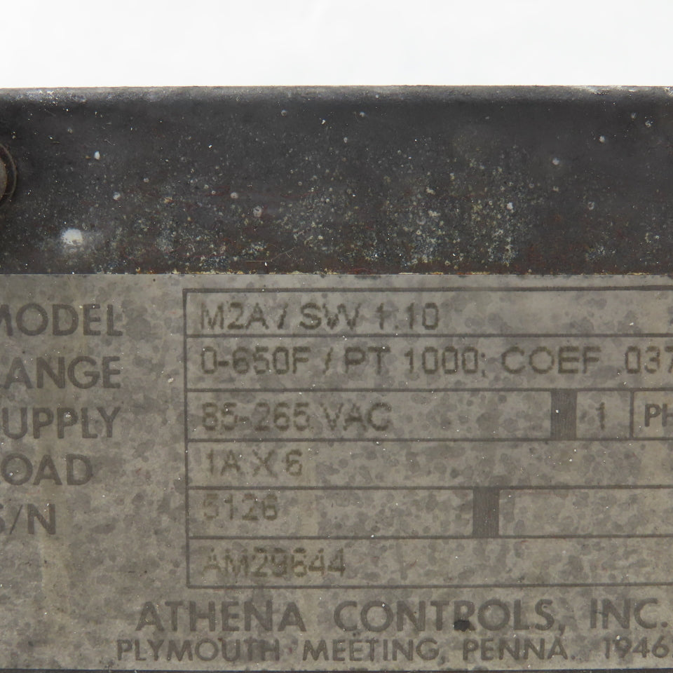 Sterling Inc. M2A/SW1.10 Temperature Controller 85-265V 0-650°F