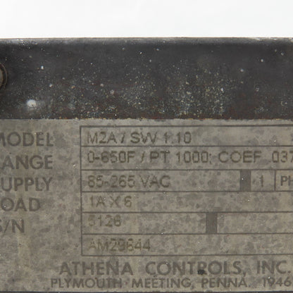 Sterling Inc. M2A/SW1.10 Temperature Controller 85-265V 0-650°F