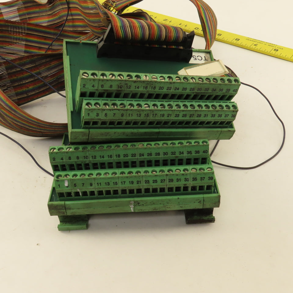 Phoenix UMK-SE11,25-1 Machine Controls Ribbon Cable Contact Block Assembly