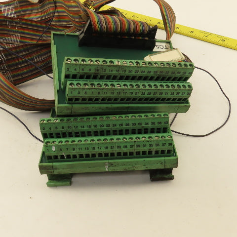 Phoenix UMK-SE11,25-1 Machine Controls Ribbon Cable Contact Block Assembly