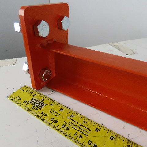 C4 X 4.5 X 48" Structural Cantilever Racking Straight Arms 1,600 Lbs Cap Bolt-on NEW