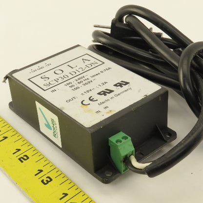 Sola SCP30 D12-DN 100-240V 50/60Hz 100-353VDC Power Supply Box