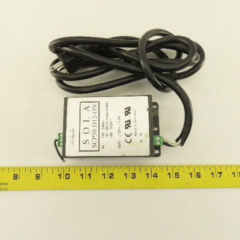 Sola SCP30 D12-DN 100-240V 50/60Hz 100-353VDC Power Supply Box