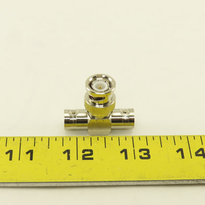 Pomona Electronics Style BNC Female x Male x Female TEE Connector