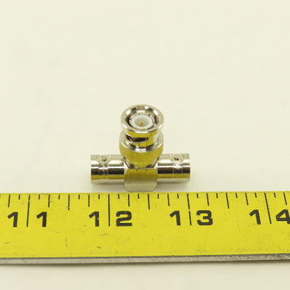 Pomona Electronics Style BNC Female x Male x Female TEE Connector