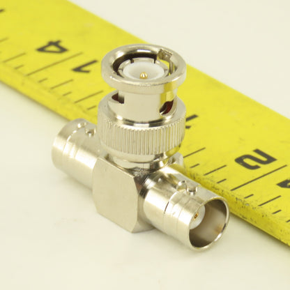 Pomona Electronics Style BNC Female x Male x Female TEE Connector
