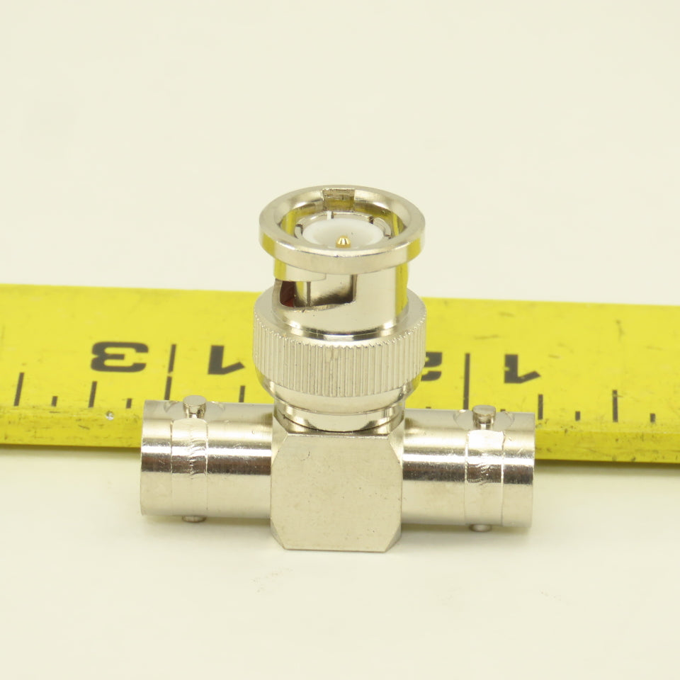 Pomona Electronics Style BNC Female x Male x Female TEE Connector