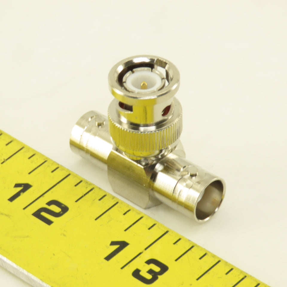 Pomona Electronics Style BNC Female x Male x Female TEE Connector