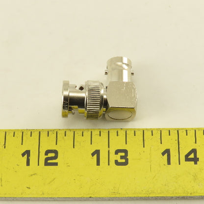 Pomona Electronics Style BNC Female x Male 90° Elbow Connector