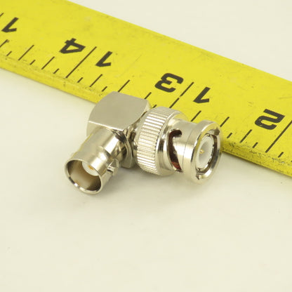 Pomona Electronics Style BNC Female x Male 90° Elbow Connector