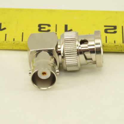 Pomona Electronics Style BNC Female x Male 90° Elbow Connector