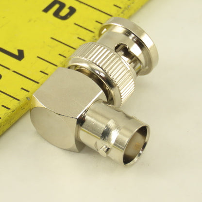 Pomona Electronics Style BNC Female x Male 90° Elbow Connector