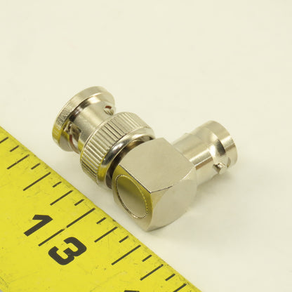 Pomona Electronics Style BNC Female x Male 90° Elbow Connector