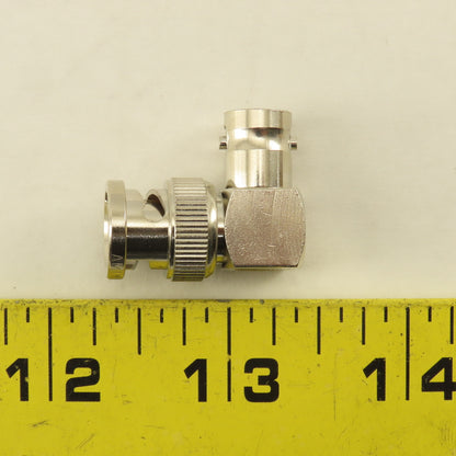 Pomona Electronics Style BNC Female x Male 90° Elbow Connector