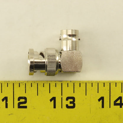 Pomona Electronics Style BNC Female x Male 90° Elbow Connector