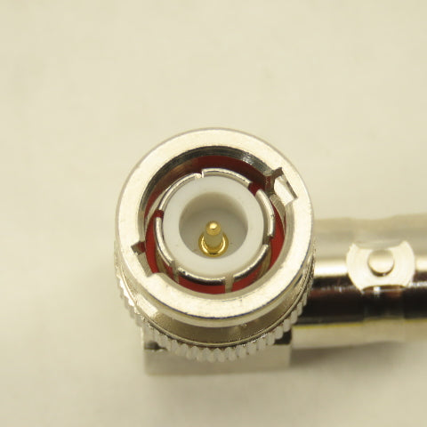 Pomona Electronics Style BNC Female x Male 90° Elbow Connector
