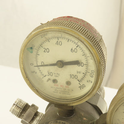 Concoa 41223011M 2 Stage Brass Pressure Regulator 30-100 PSI Output