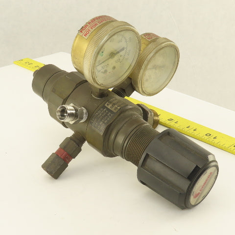 Concoa 41223011M 2 Stage Brass Pressure Regulator 30-100 PSI Output