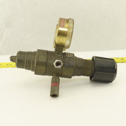 Concoa 41223011M 2 Stage Brass Pressure Regulator 30-100 PSI Output