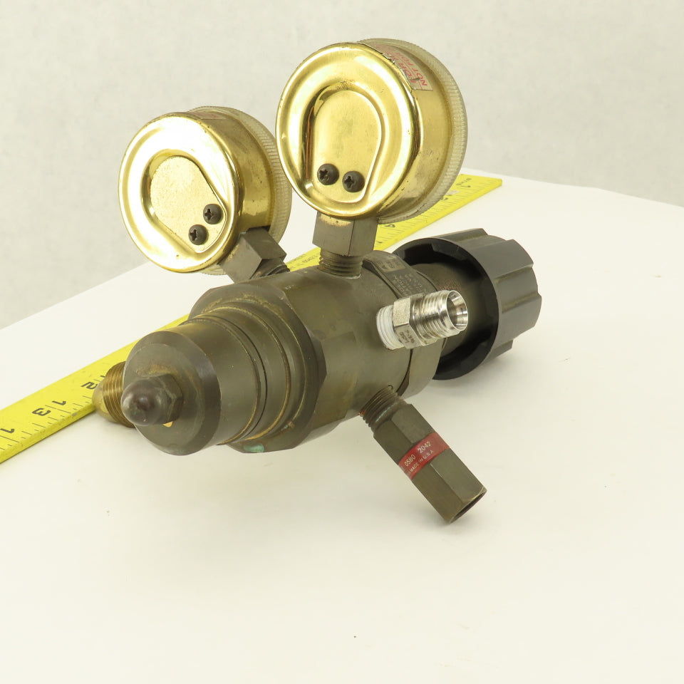 Concoa 41223011M 2 Stage Brass Pressure Regulator 30-100 PSI Output