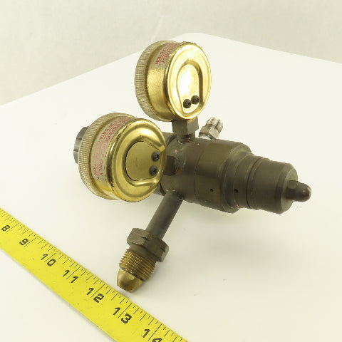 Concoa 41223011M 2 Stage Brass Pressure Regulator 30-100 PSI Output