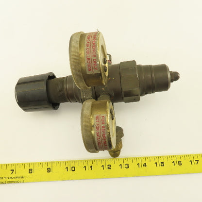 Concoa 41223011M 2 Stage Brass Pressure Regulator 30-100 PSI Output
