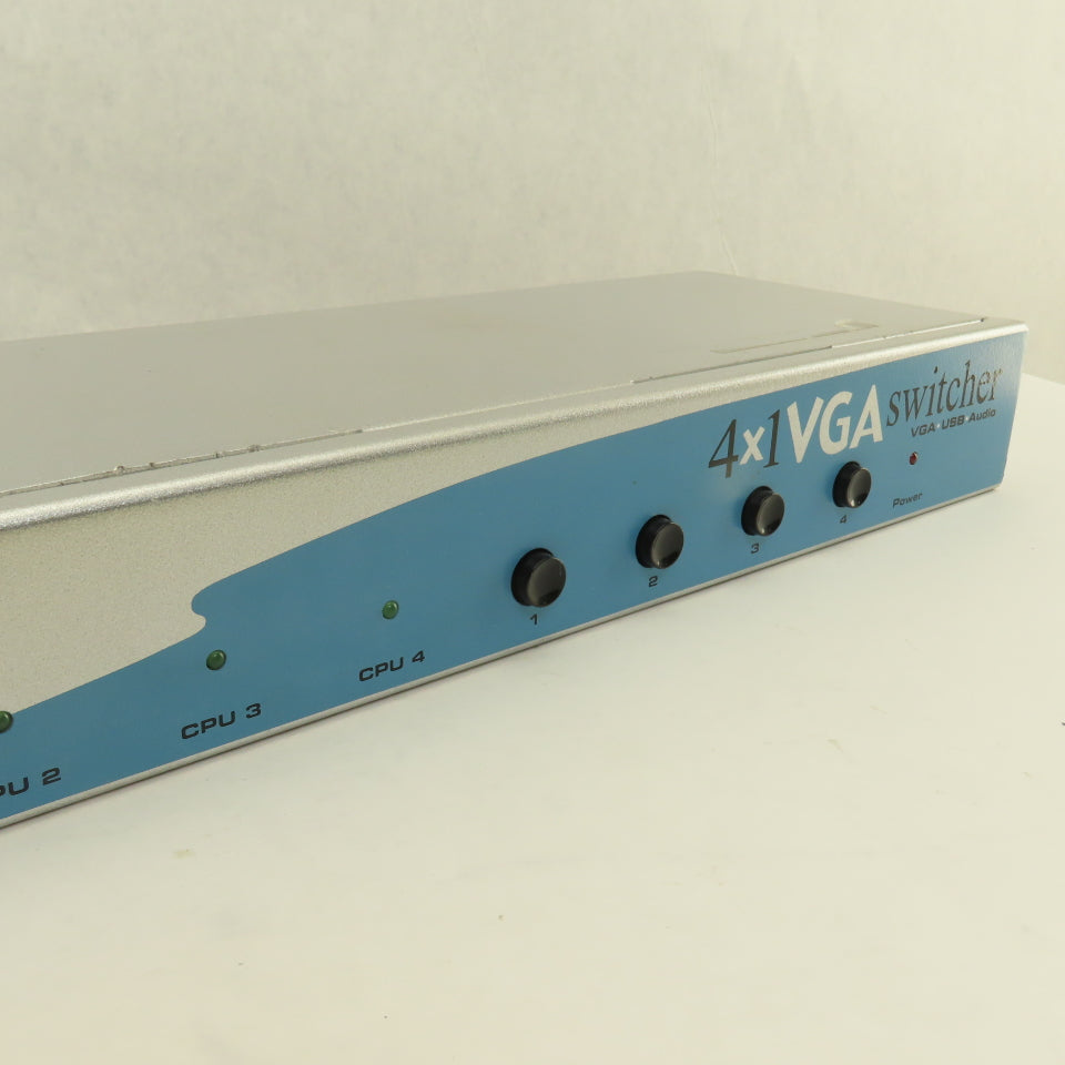 Gefen 4x1 VGA Switcher 4 Way Computer CPU Switcher