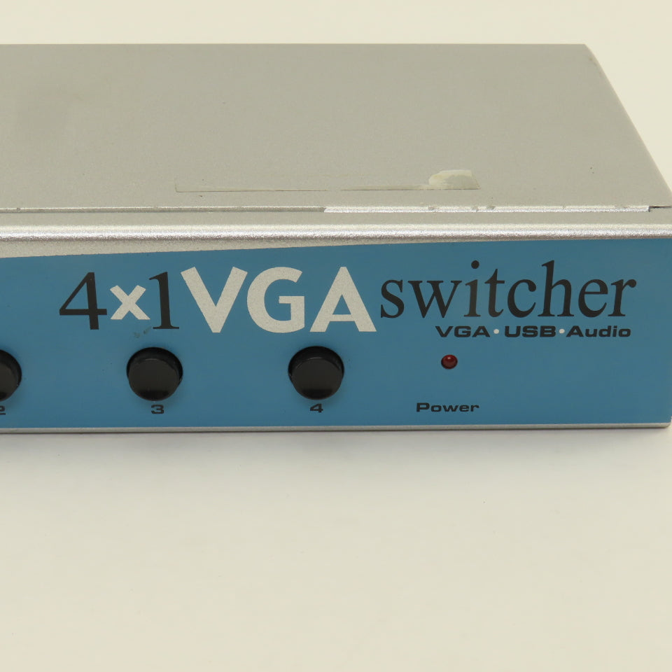 Gefen 4x1 VGA Switcher 4 Way Computer CPU Switcher