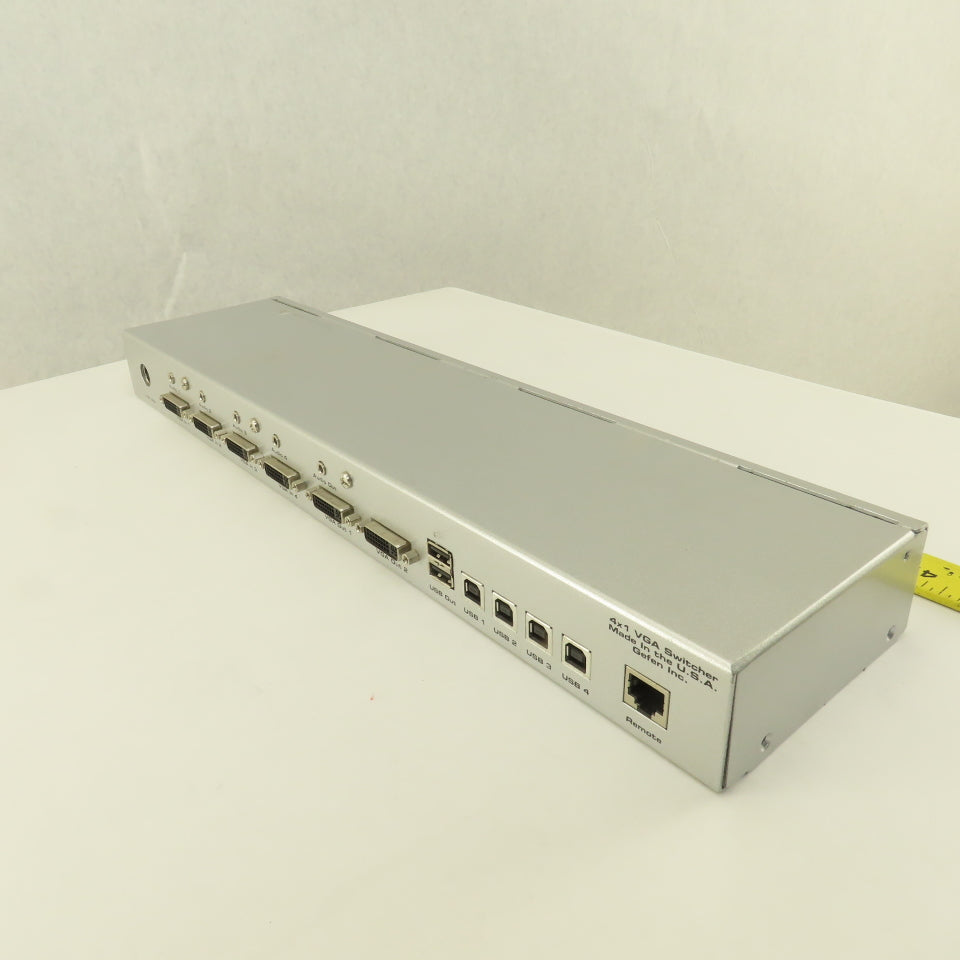 Gefen 4x1 VGA Switcher 4 Way Computer CPU Switcher