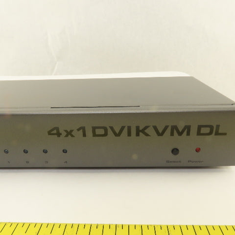 Gefen 4x1 DVIKVM DL 4 Way Computer CPU Switcher