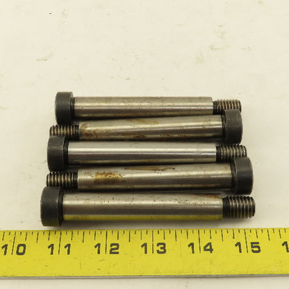 5/8" Shoulder Dia. X 3-1/2" Length 1/2"-13 Socket Head Shoulder Bolt Lot Of 5