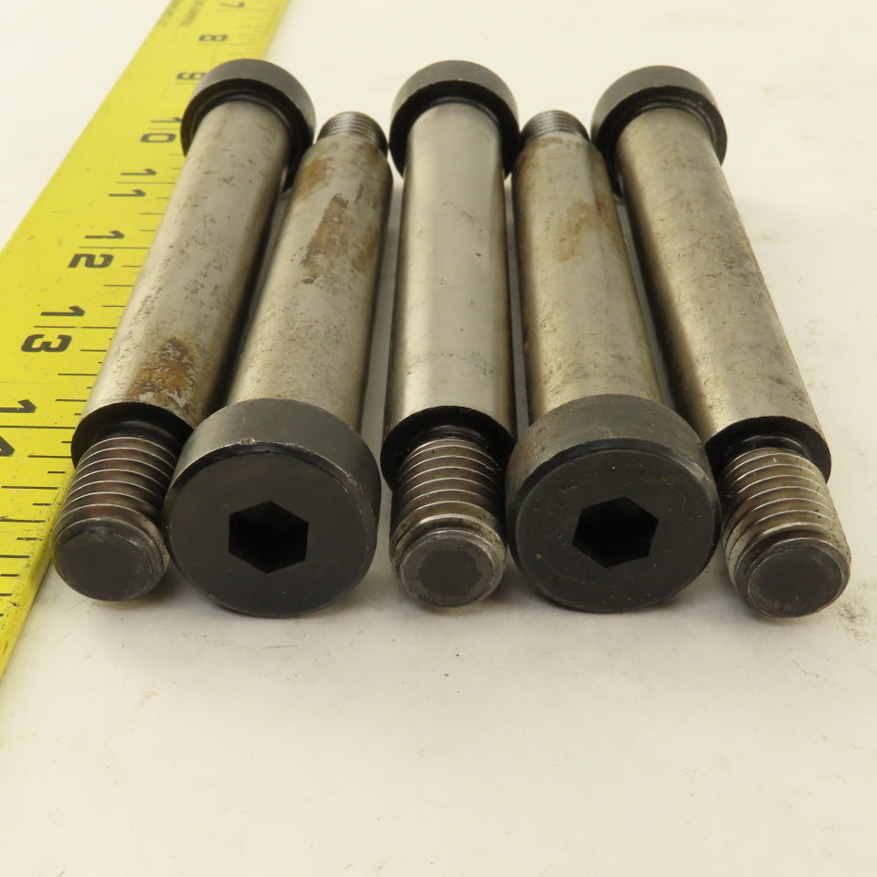5/8" Shoulder Dia. X 3-1/2" Length 1/2"-13 Socket Head Shoulder Bolt Lot Of 5