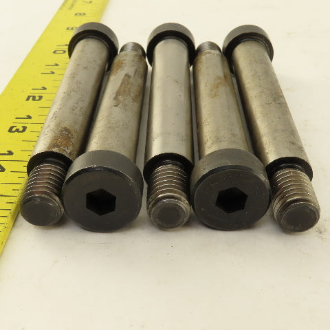 5/8" Shoulder Dia. X 3-1/2" Length 1/2"-13 Socket Head Shoulder Bolt Lot Of 5