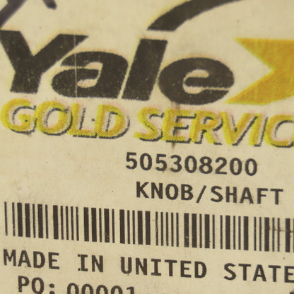 Yale 505308200 Knob Shaft 3/8"-16 Threaded