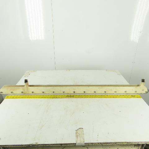 54-1/2" Conveyor Shake Wheel Side Roller Guide Assembly
