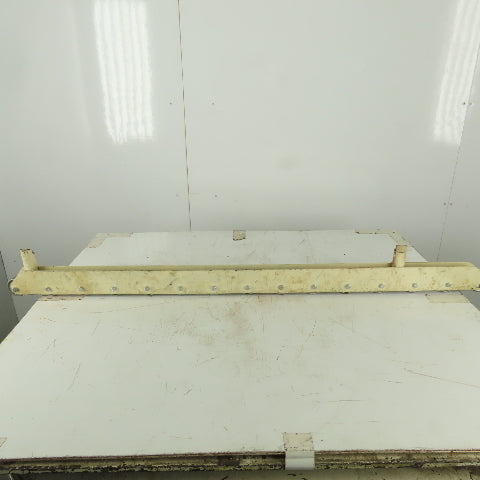 54-1/2" Conveyor Shake Wheel Side Roller Guide Assembly