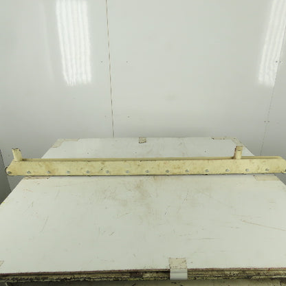 54-1/2" Conveyor Shake Wheel Side Roller Guide Assembly