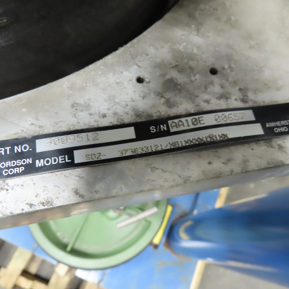 Nordson 9009512 SD2-373833121 Rhino Bulk Unloader Pneumatic Drum Pump Assembly