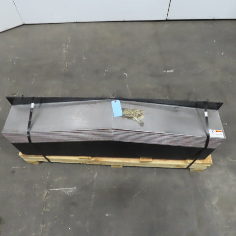 Metal in Motion Telescopic Steel Machine Way Cover 75" Extended 55-1/2" Wide