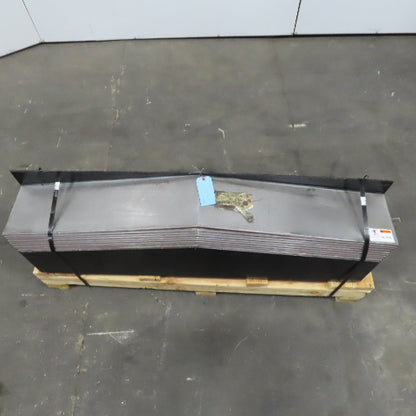 Metal in Motion Telescopic Steel Machine Way Cover 75" Extended 55-1/2" Wide